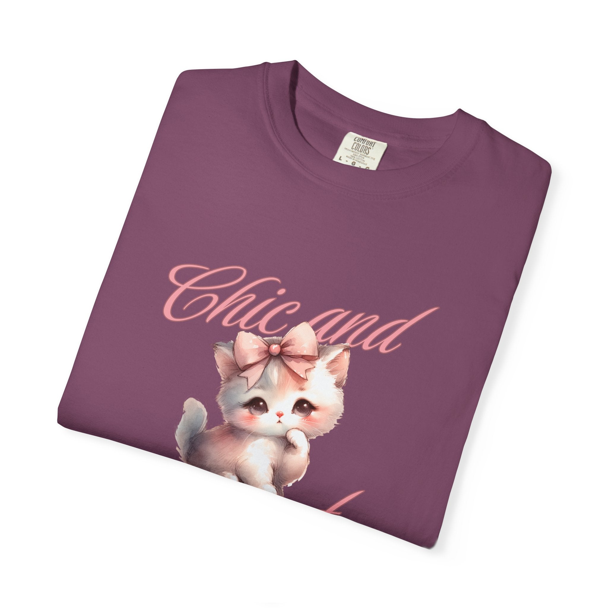Chic and Sweet Kitten T-Shirt