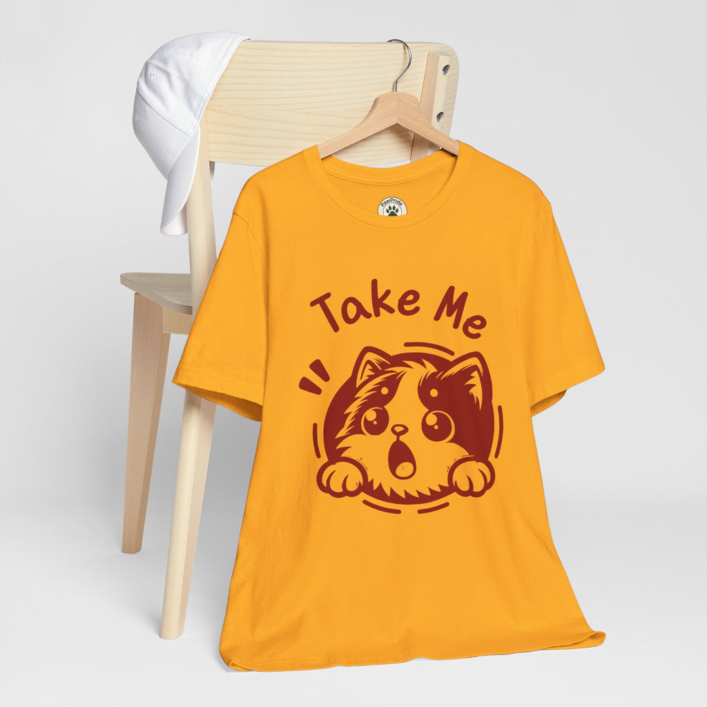 Take Me Puppy T-Shirt — Cute Dog Graphic Tee for Pet Lovers
