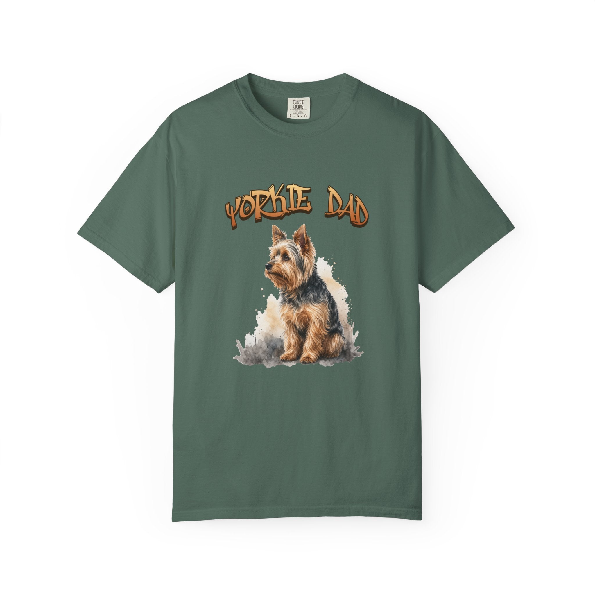 Yorkie Dad T-Shirt — Cute Yorkshire Terrier Dad Tee