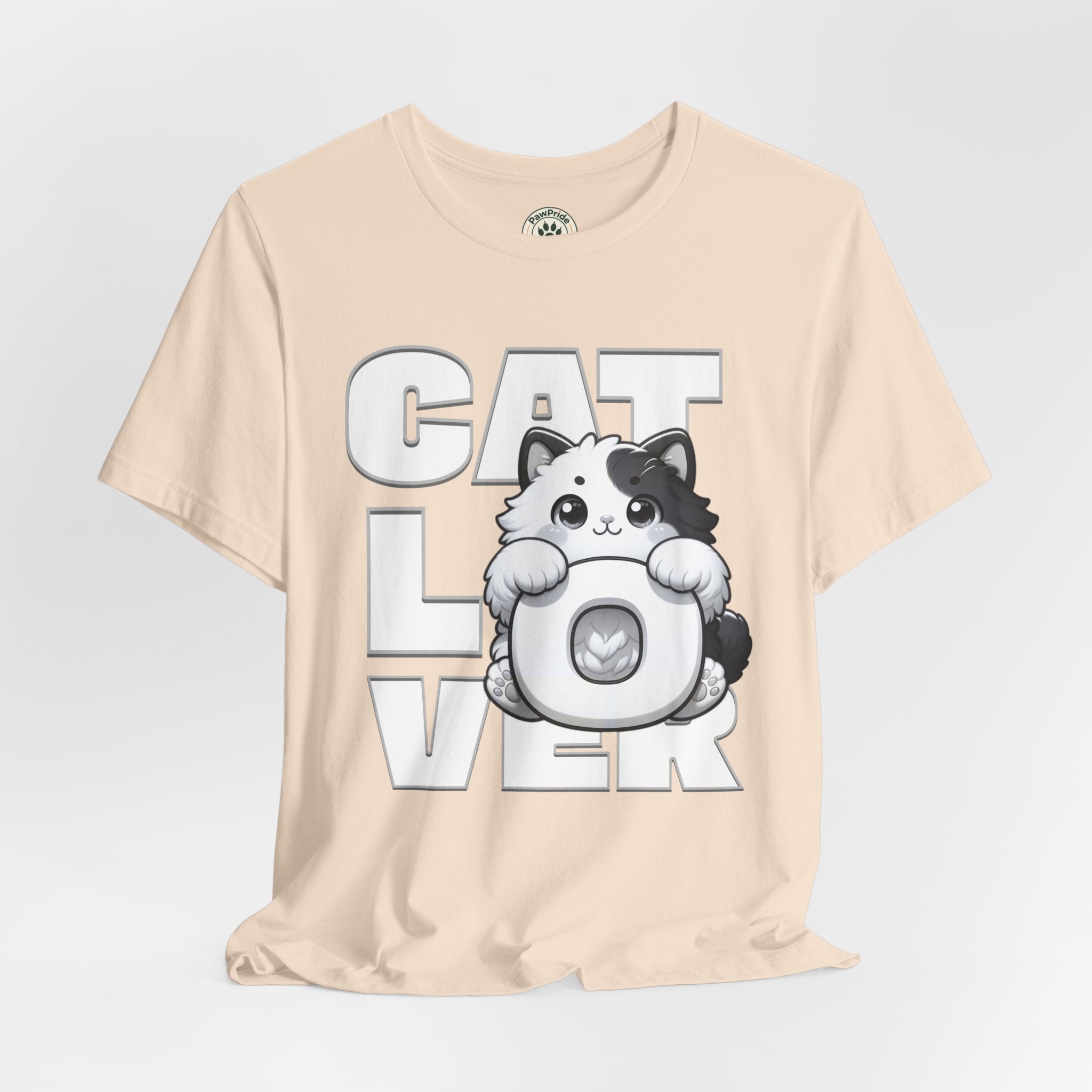 Cat Lover T‑Shirt — Cute Kitten Donut Graphic Tee for Cat Fans