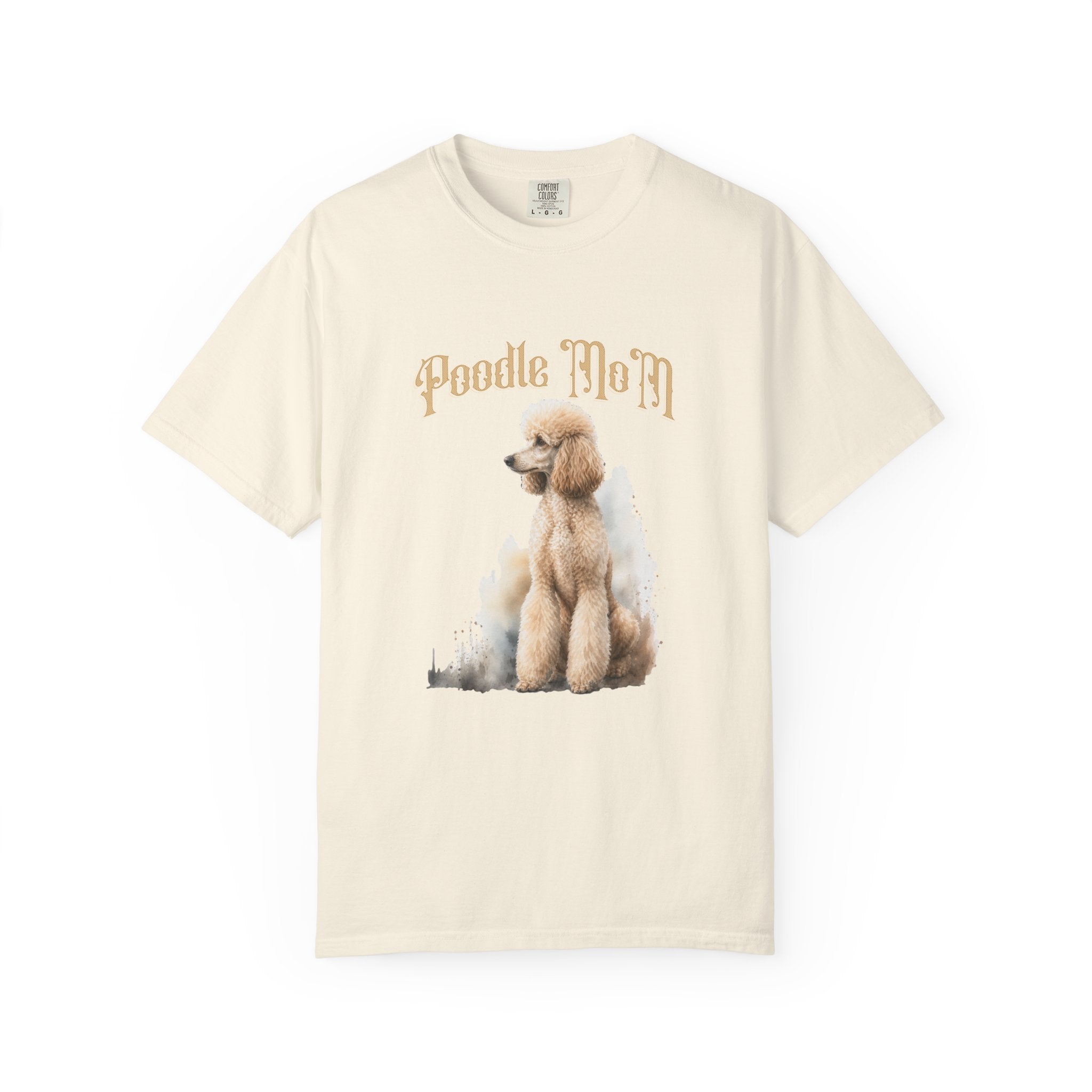 Poodle Mom T-Shirt — Cute Vintage Poodle Graphic Tee for Dog Lovers