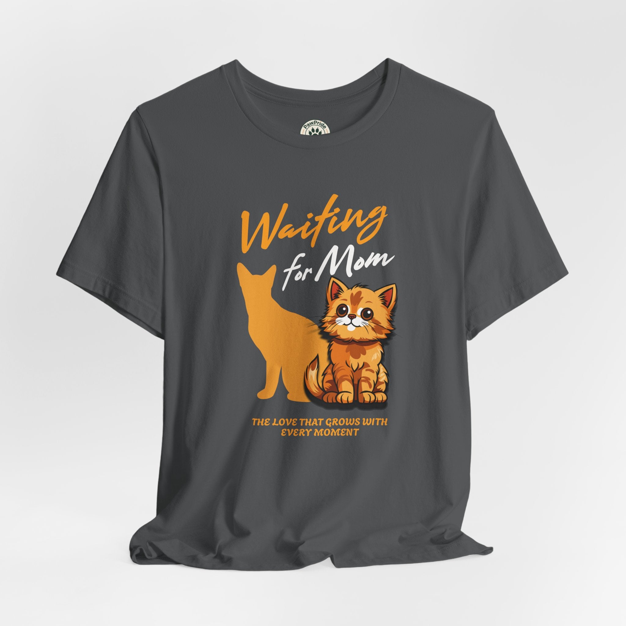 Waiting for Mom Cat T-Shirt — Cute Rescue Kitten Graphic Tee