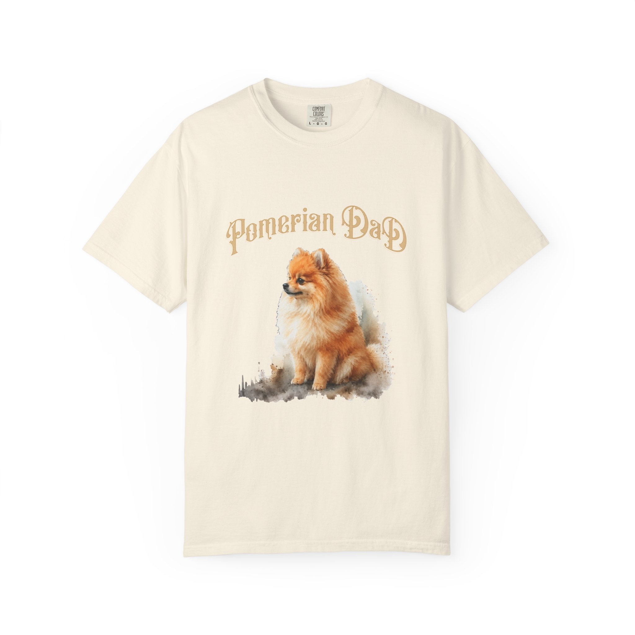Pomeranian Dad T-Shirt — Cute Pomeranian Dog Tee for Pet Owners