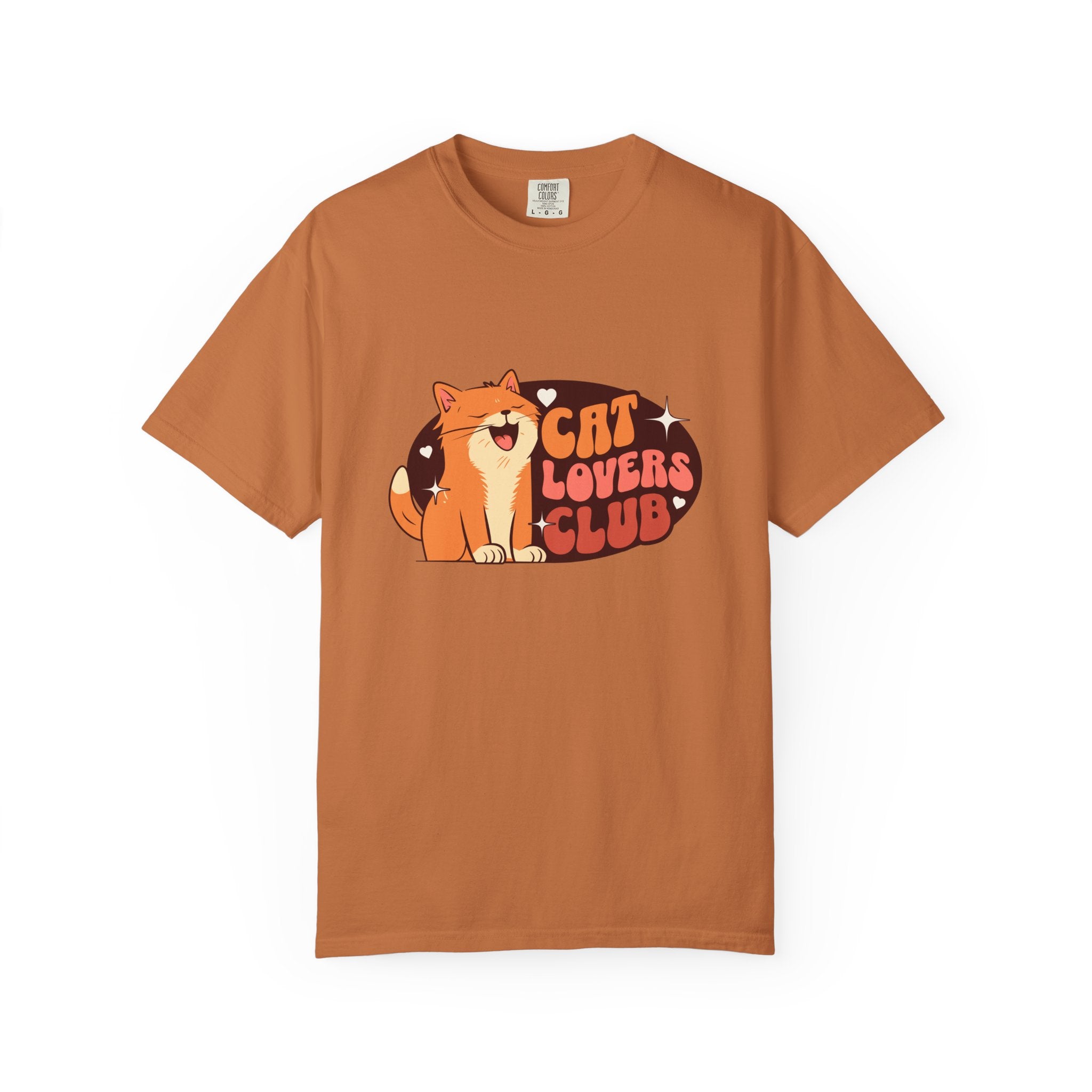 Cat Lovers Club T-Shirt — Cute Retro Cat Graphic Tee