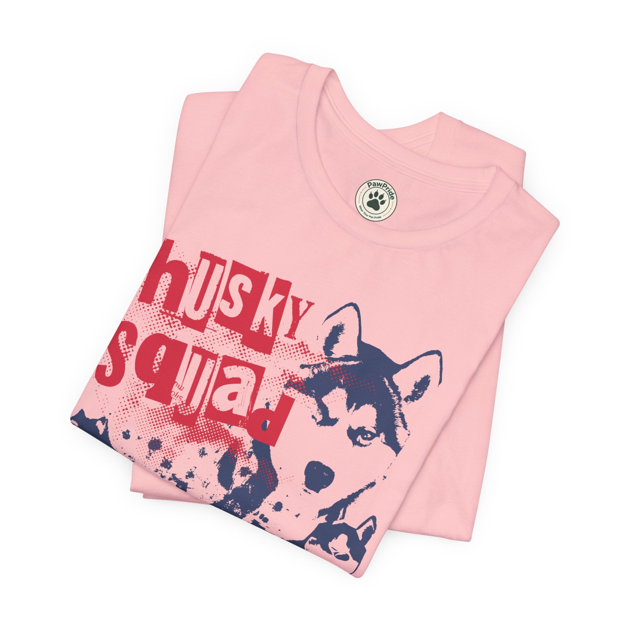 Husky Squad Tee — Wild and Free Siberian Husky Graphic T-Shirt