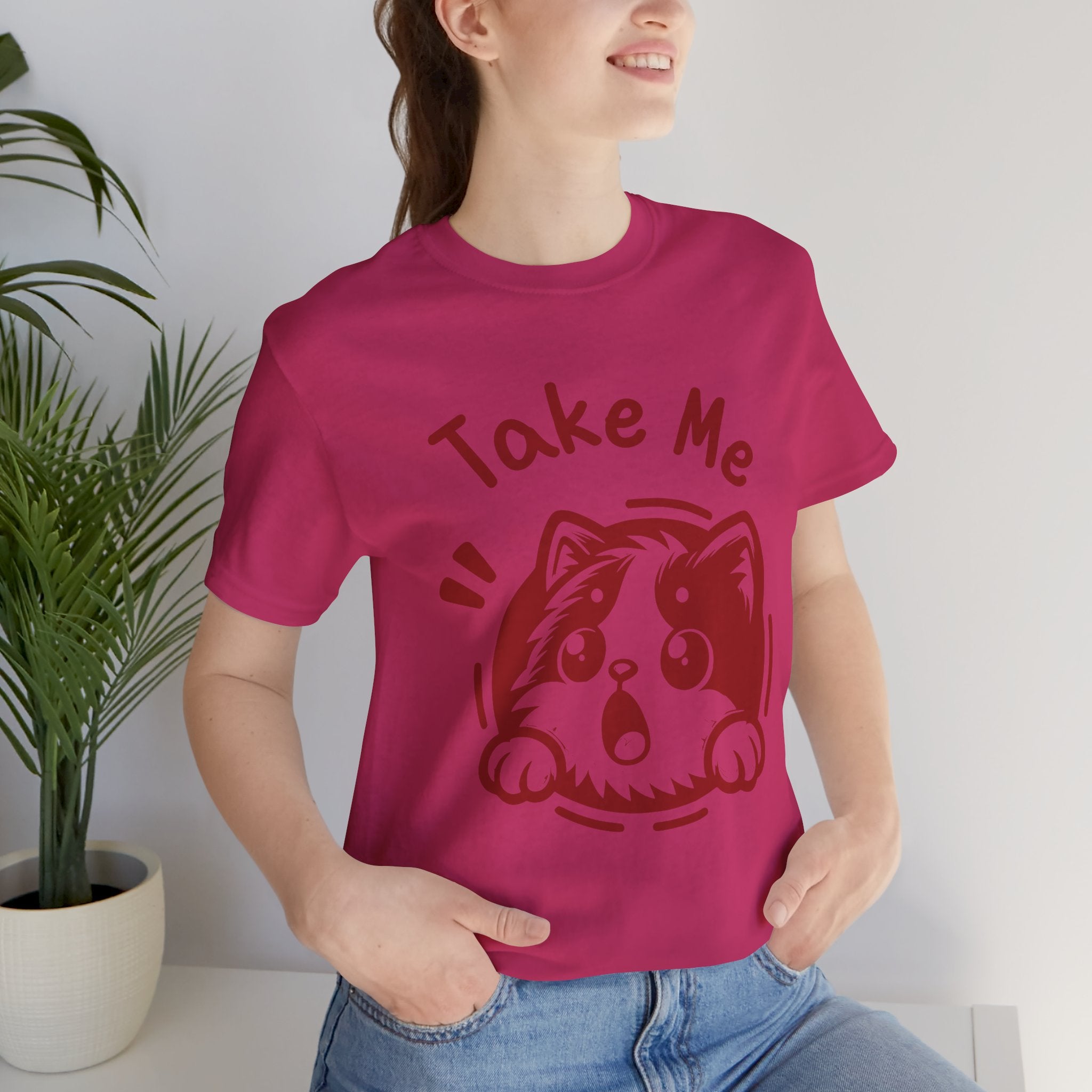 Take Me Puppy T-Shirt — Cute Dog Graphic Tee for Pet Lovers
