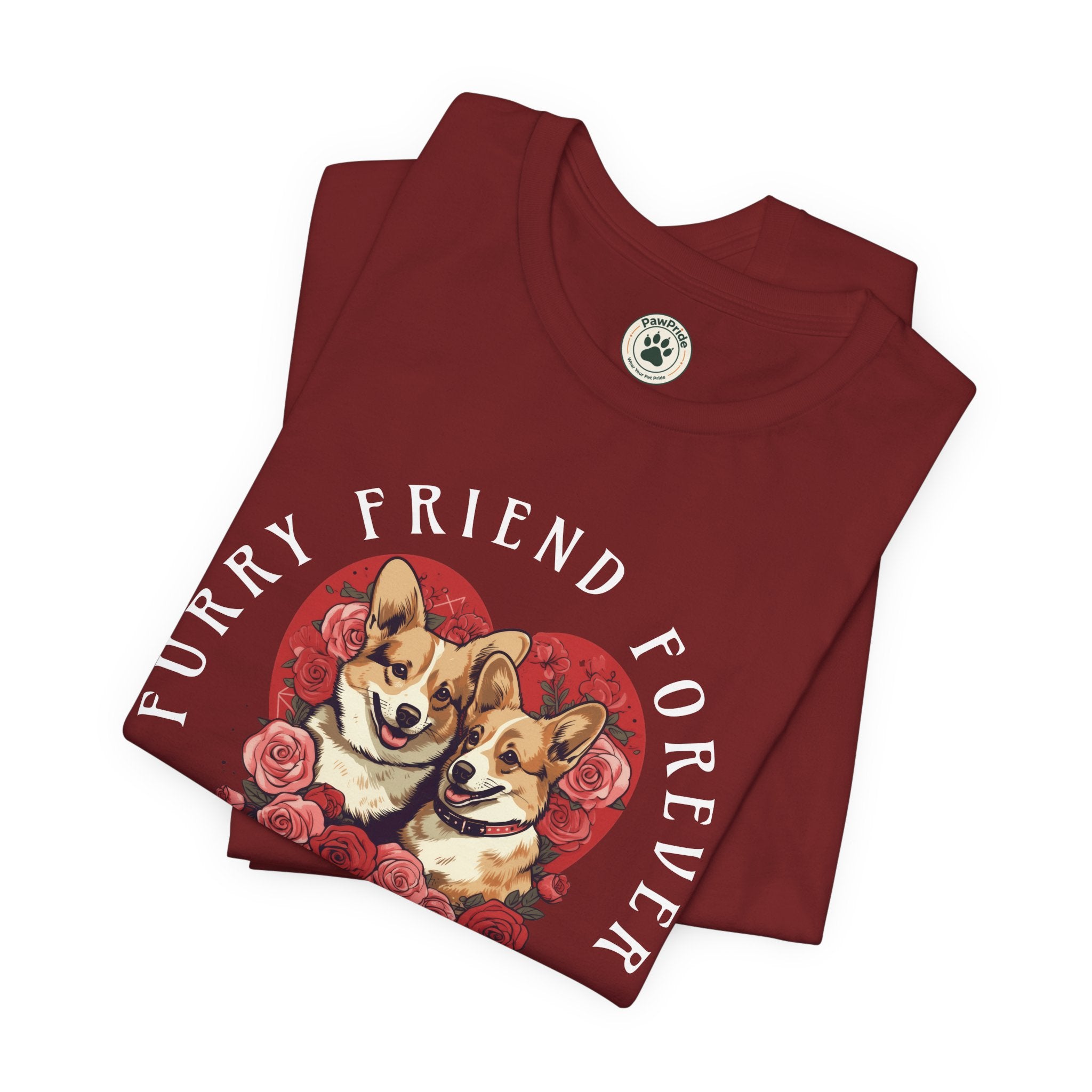 Puppy Love T-Shirt — "Furry Friend Forever" Corgi Tee