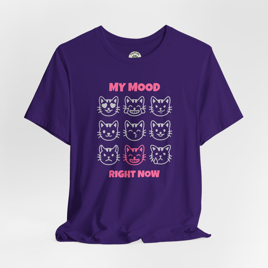 My Mood Right Now Cat Graphic Tee