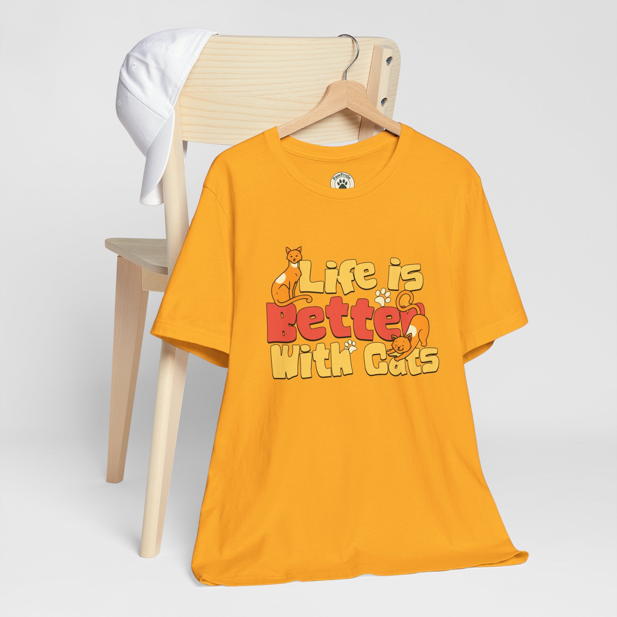 Life Is Better With Cats T‑Shirt