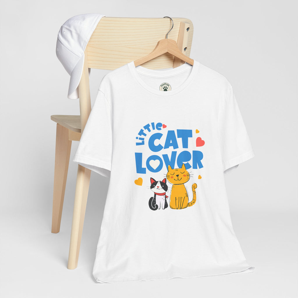 Little Cat Lover T-Shirt — Cute Cat Graphic Tee for Kids & Cat Moms