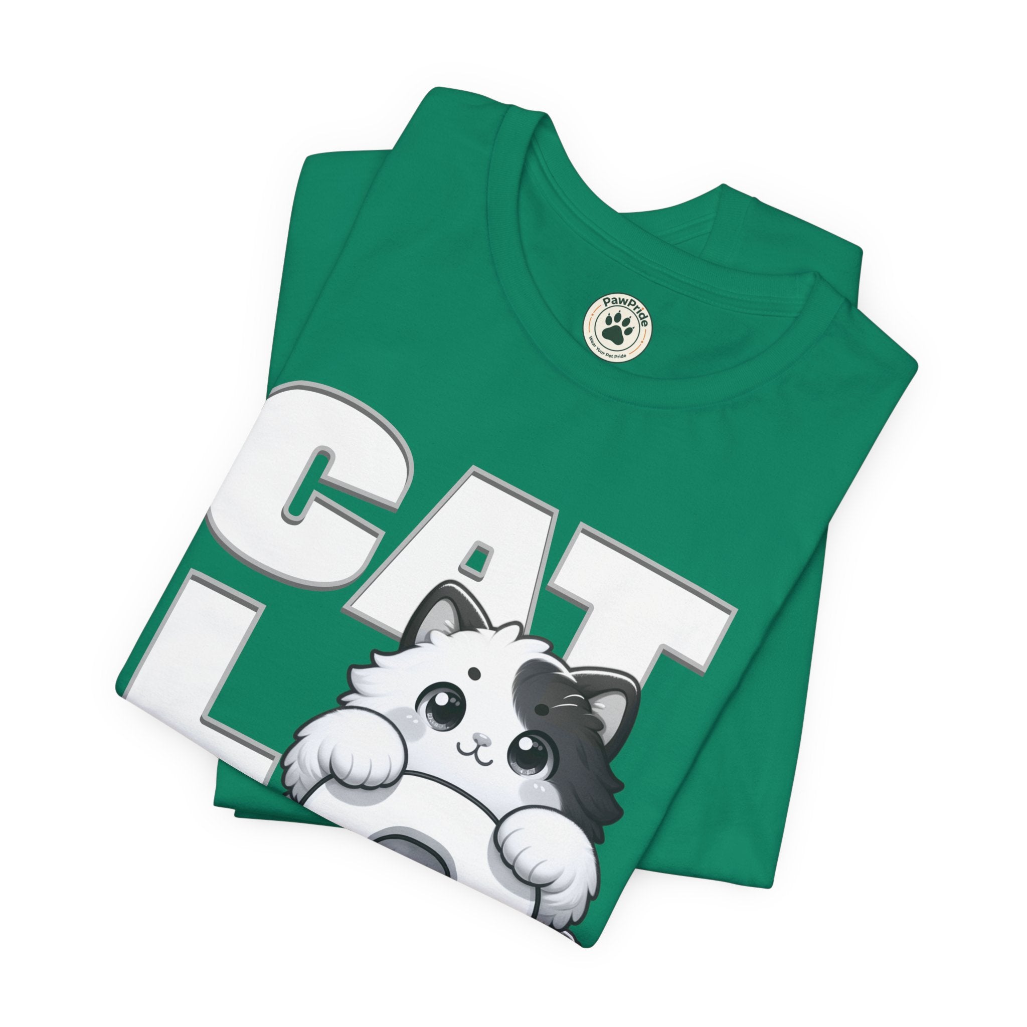 Cat Lover T‑Shirt — Cute Kitten Donut Graphic Tee for Cat Fans