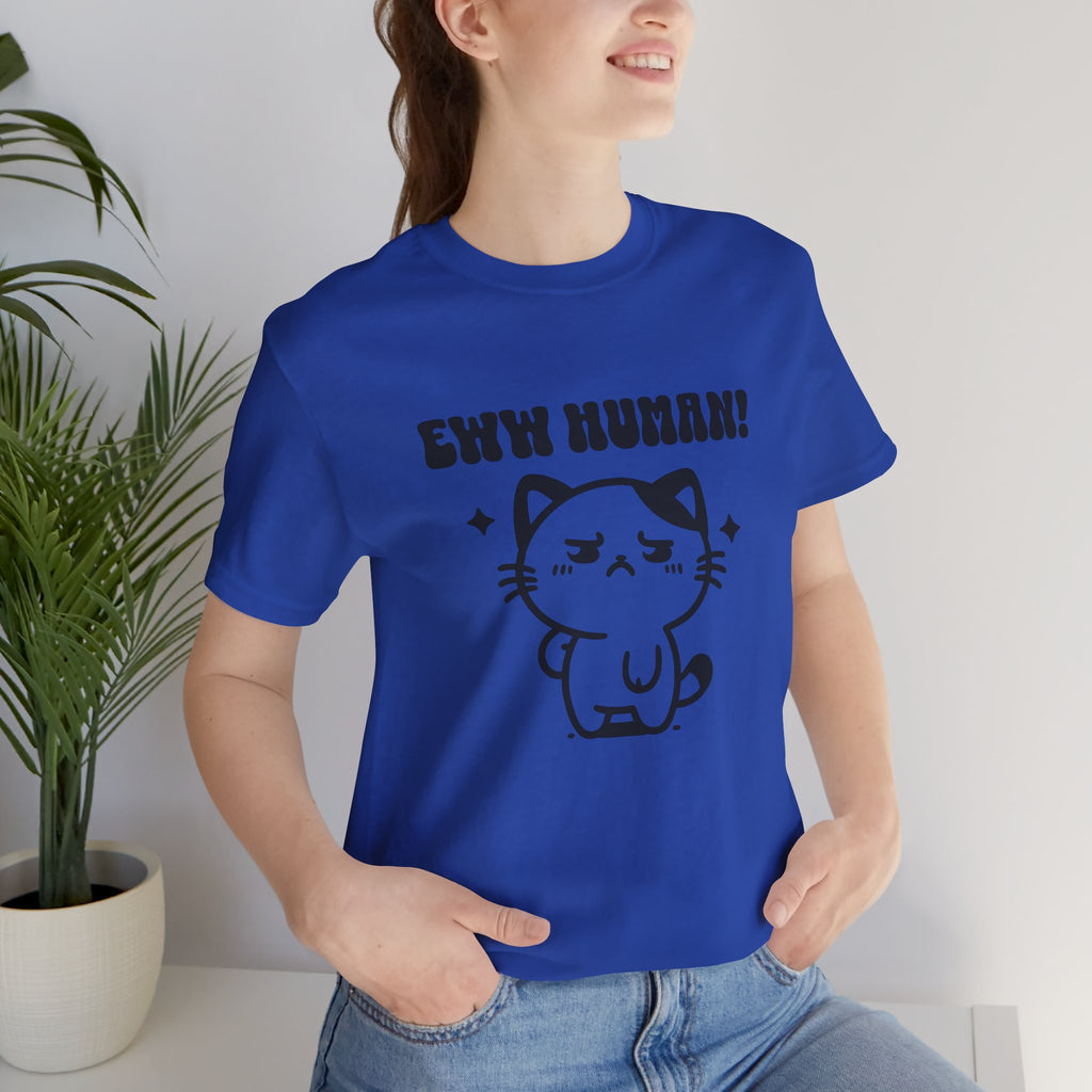 Eww Human! Cute Grumpy Cat Tee