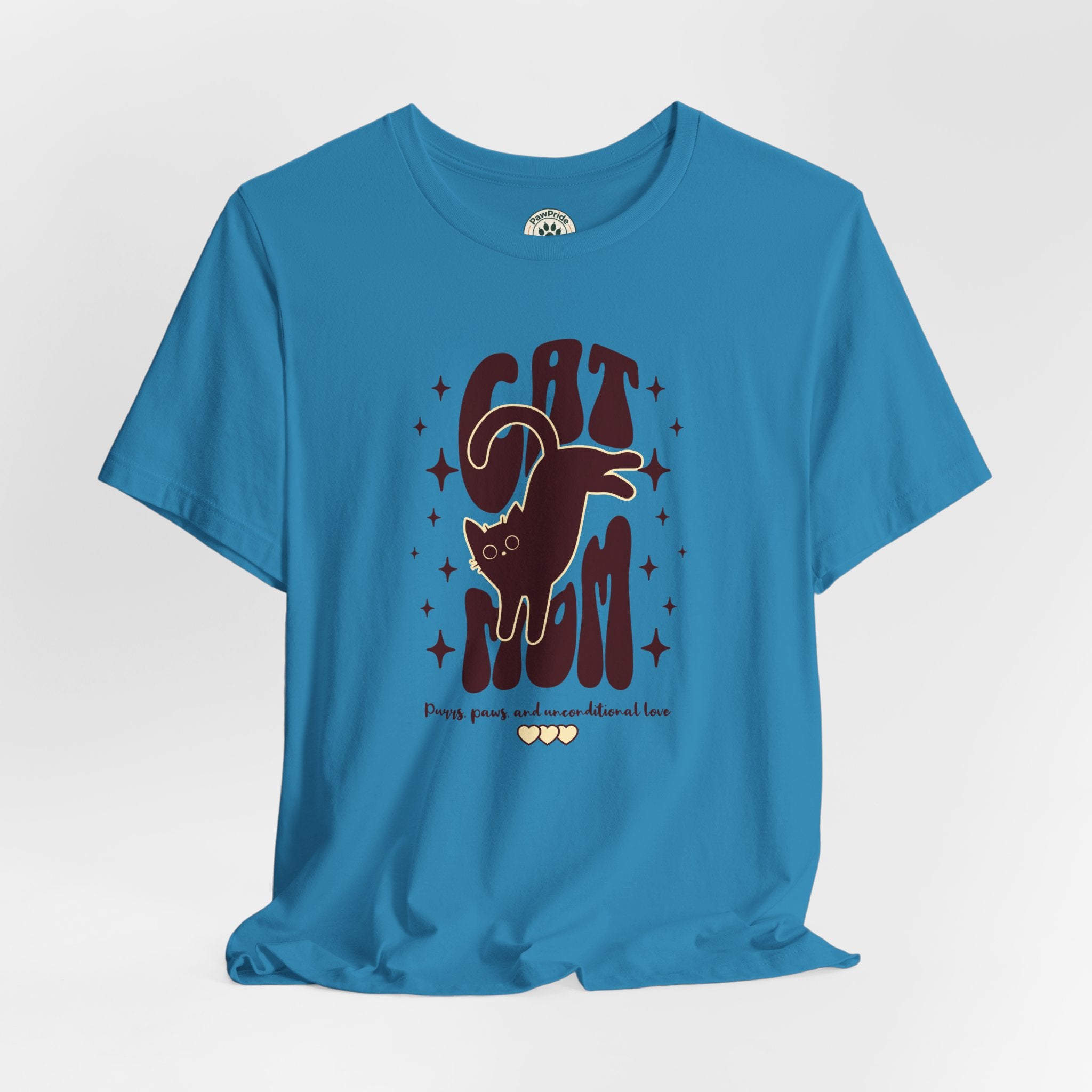 Cat Mom Retro Graphic Tee — "Cat Mom" Vintage Cat Lover T‑Shirt