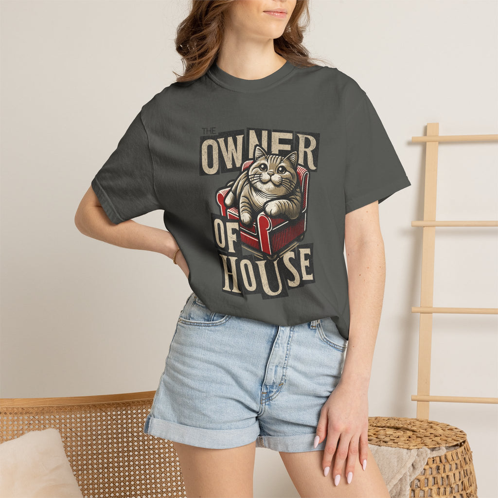 Owner of the House Cat T-Shirt — Vintage Cat Graphic Tee