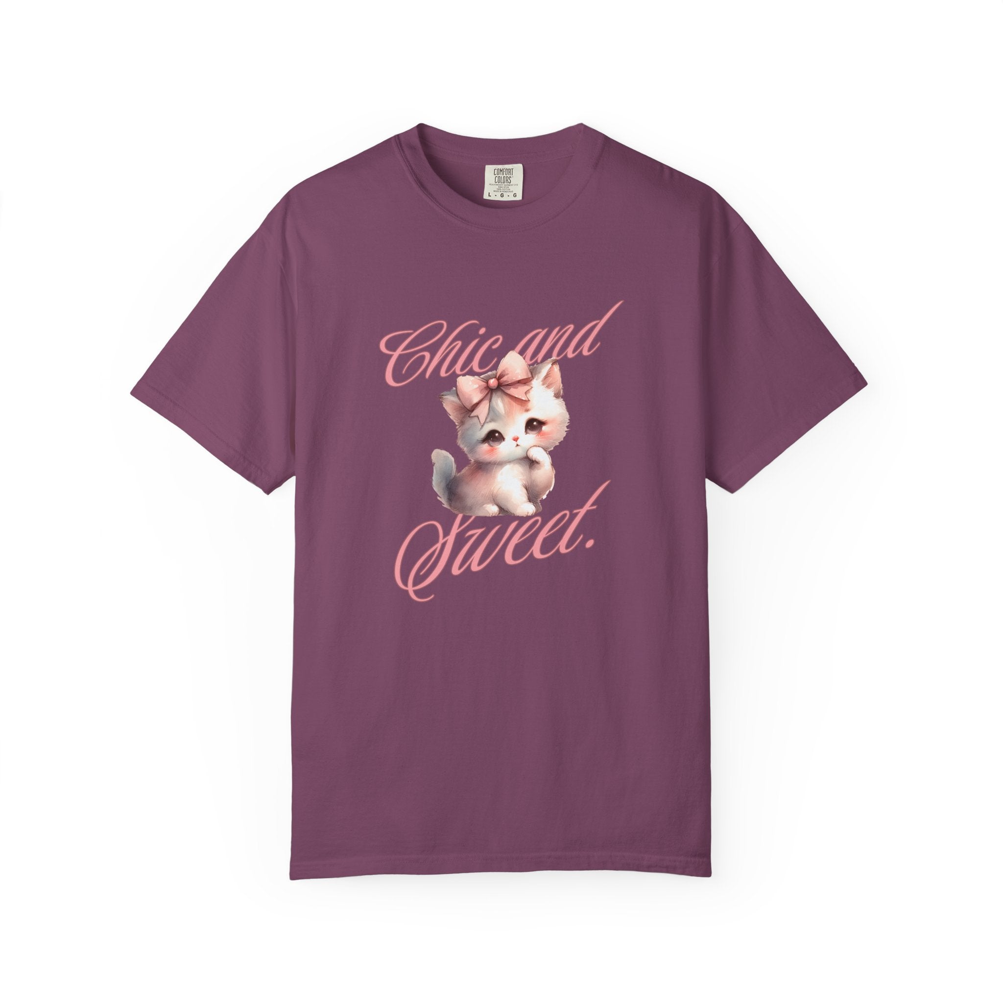 Chic and Sweet Kitten T-Shirt