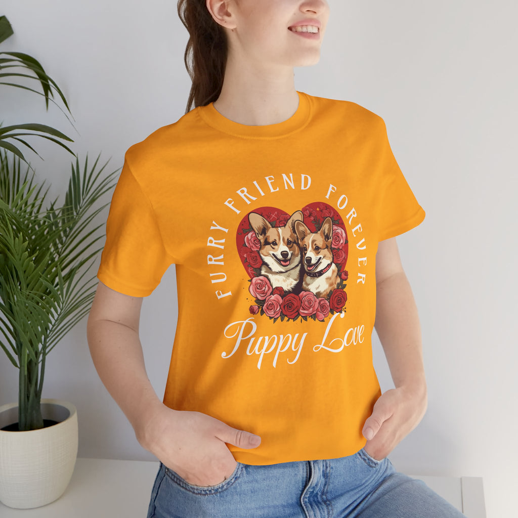 Puppy Love T-Shirt — "Furry Friend Forever" Corgi Tee