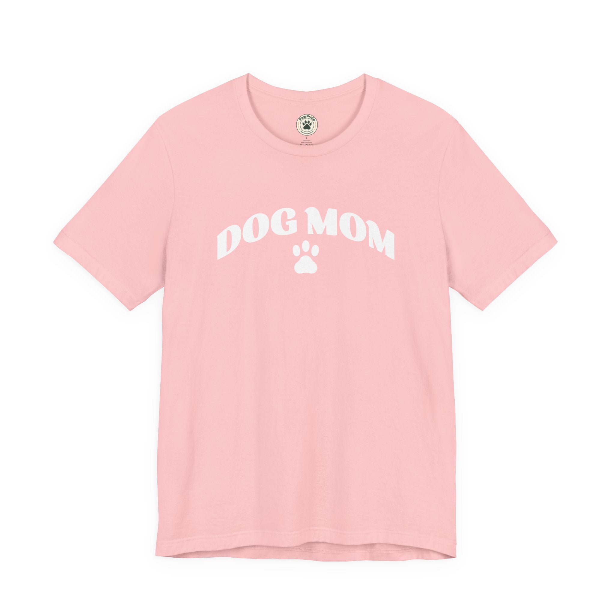 Dog Mom T-Shirt – Retro Paw Print Tee for Dog Lovers, Pet Mom Gift