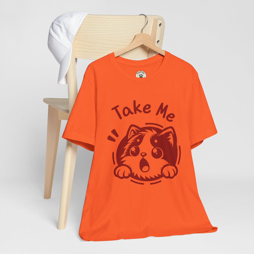 Take Me Puppy T-Shirt — Cute Dog Graphic Tee for Pet Lovers