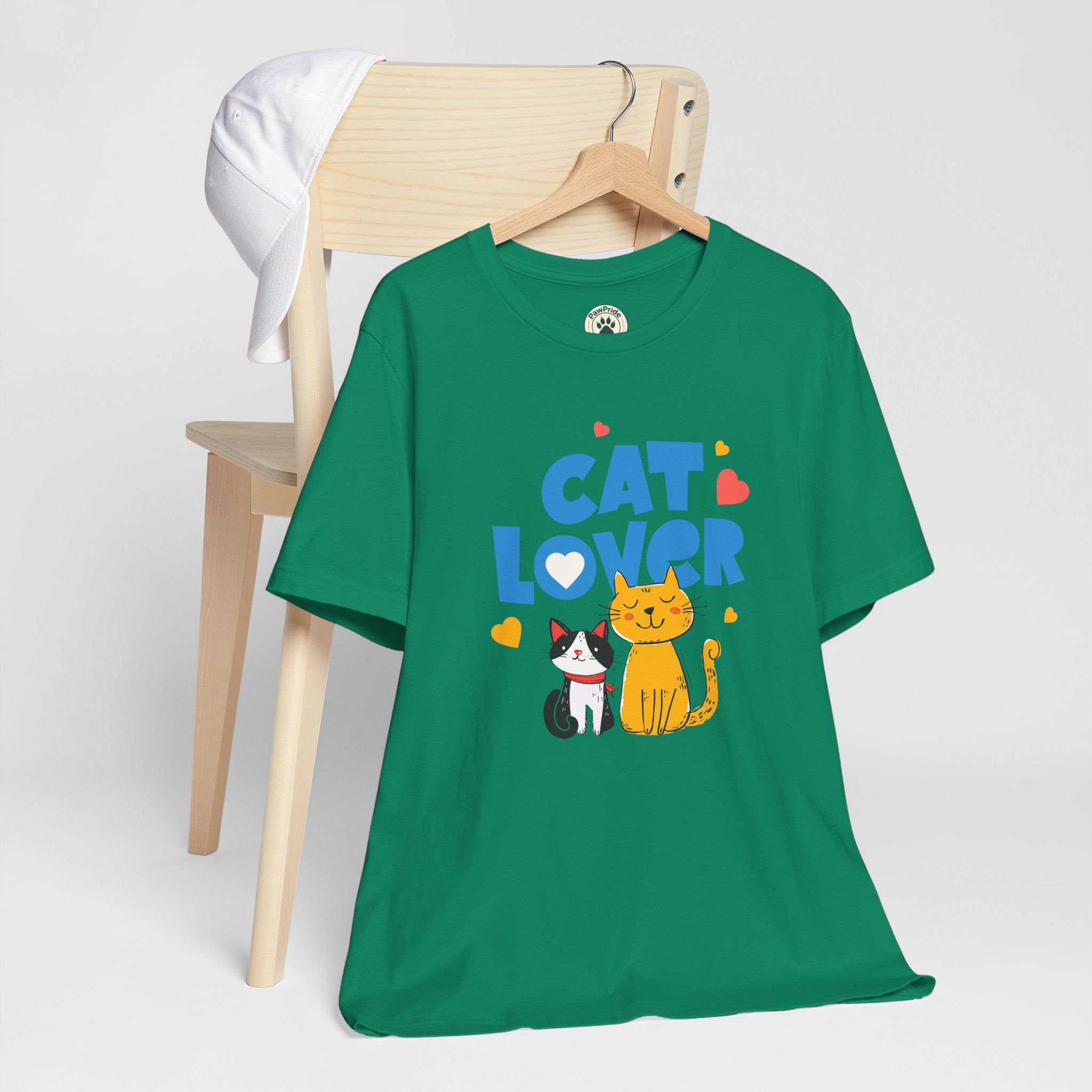 Cat Lover T-Shirt — Cute Cartoon Cats Graphic Tee