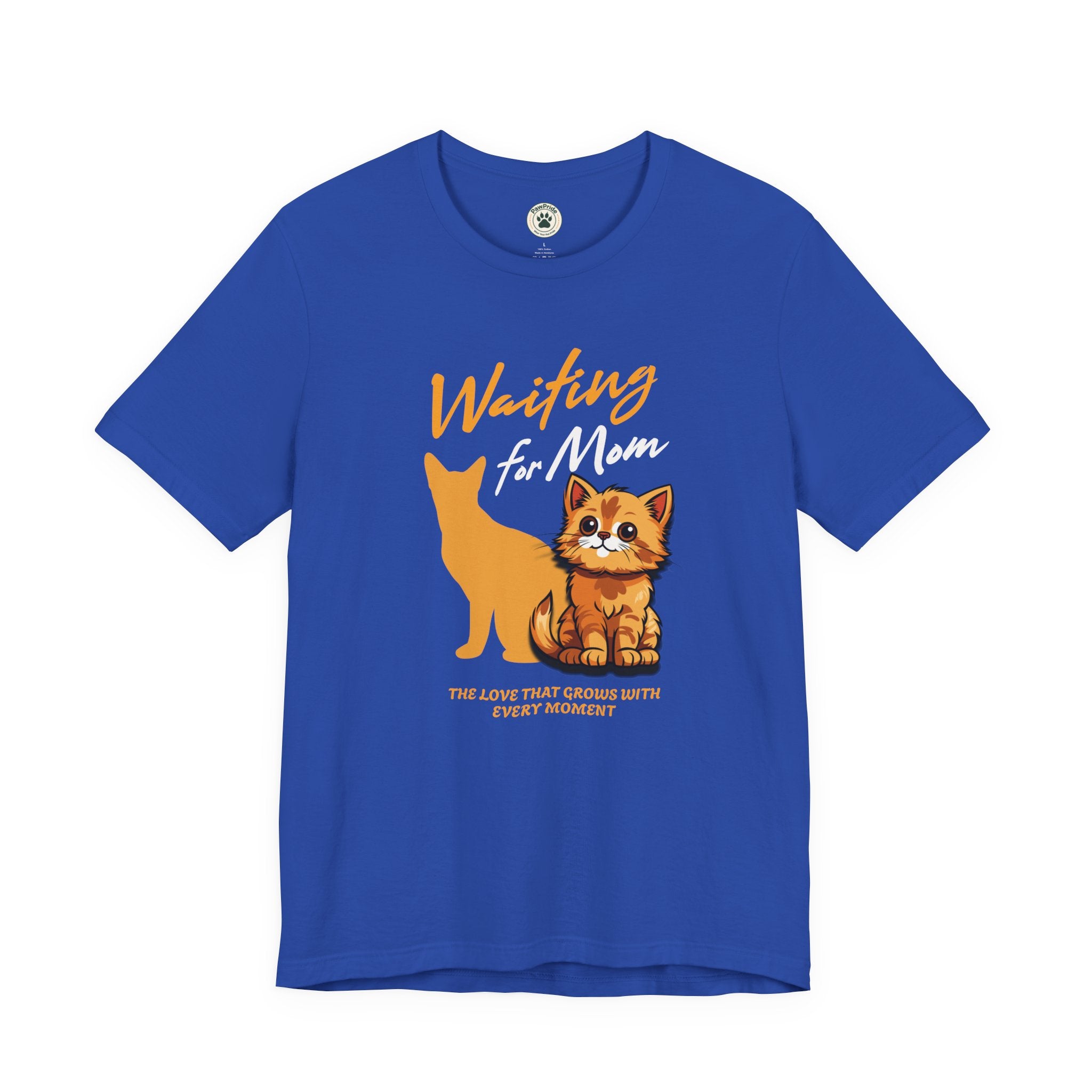 Waiting for Mom Cat T-Shirt — Cute Rescue Kitten Graphic Tee