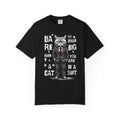 Cat in a Suit T-Shirt — "Dare to Dream Big Even If You Are a Cat" Motivational Tee