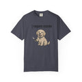 I Require Snacks T-Shirt — Cute Golden Retriever Graphic Tee