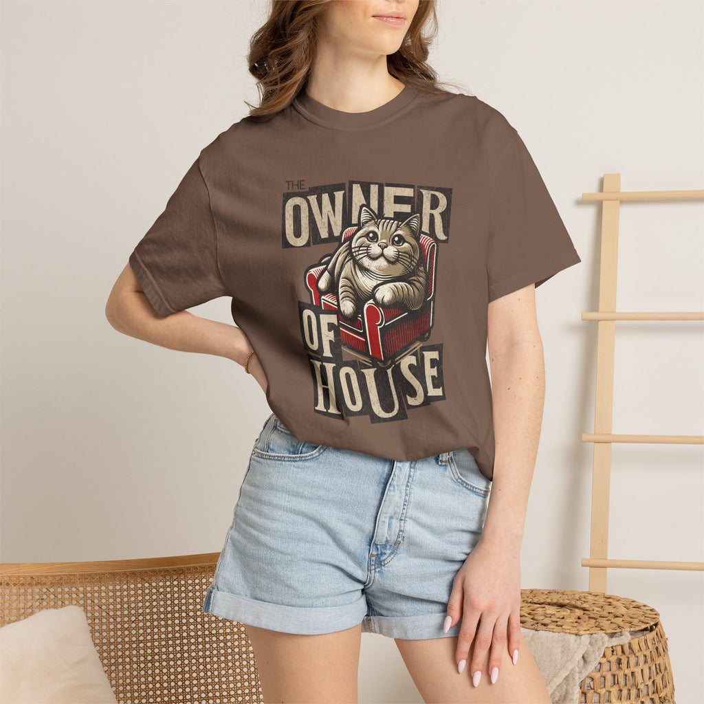 Owner of the House Cat T-Shirt — Vintage Cat Graphic Tee