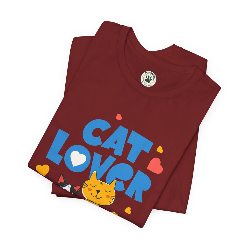 Cat Lover T-Shirt — Cute Cartoon Cats Graphic Tee