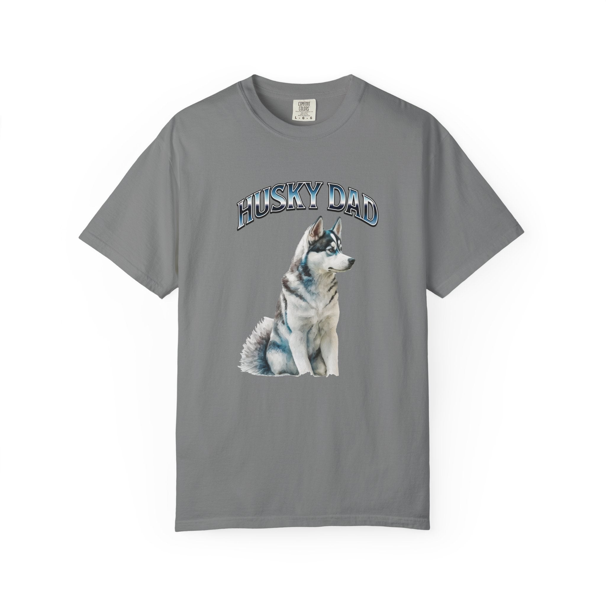 Husky Dad T-Shirt — Siberian Husky Dog Dad Tee