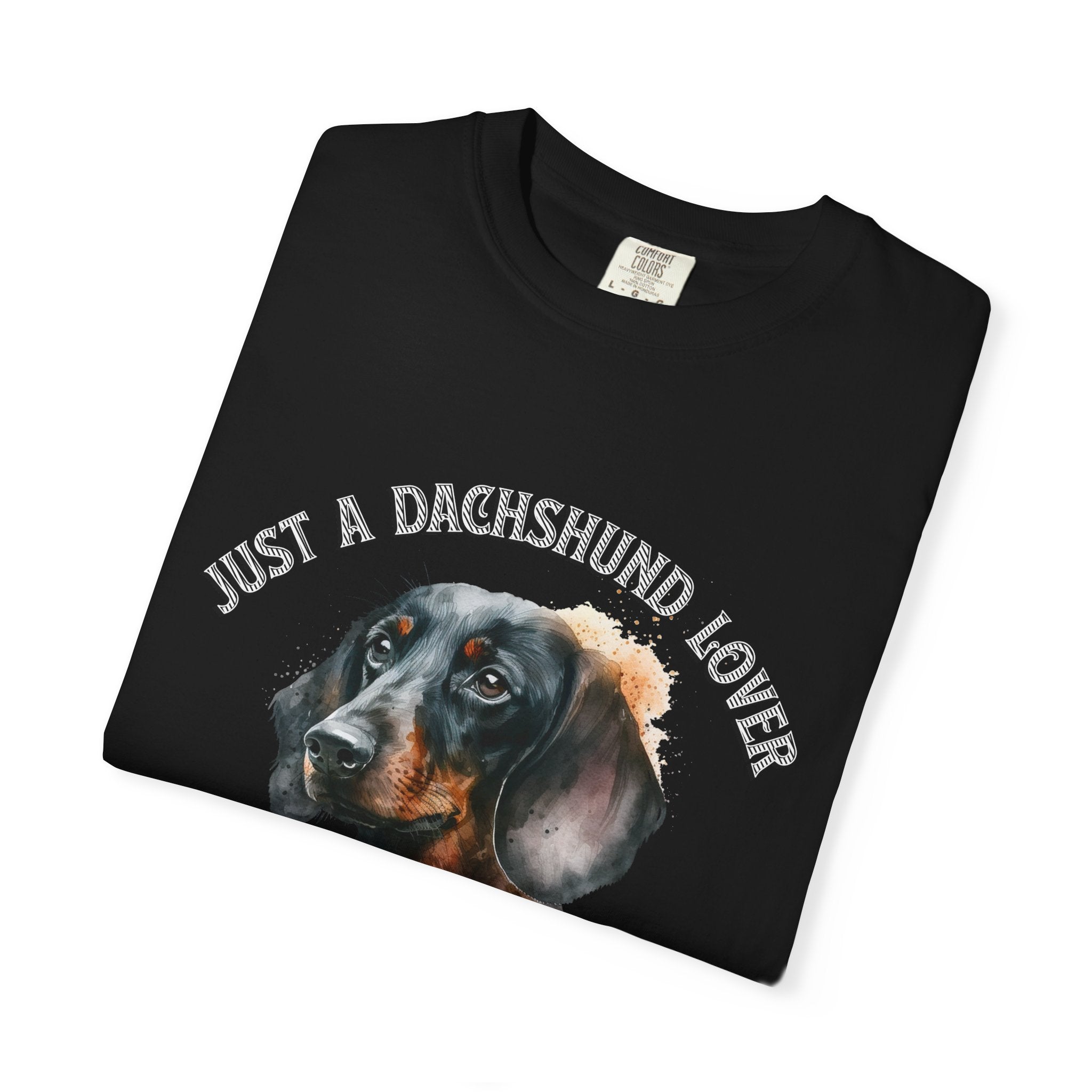 Dachshund Lover T‑Shirt — "Just a Dachshund Lover, Long Boy" Graphic Tee
