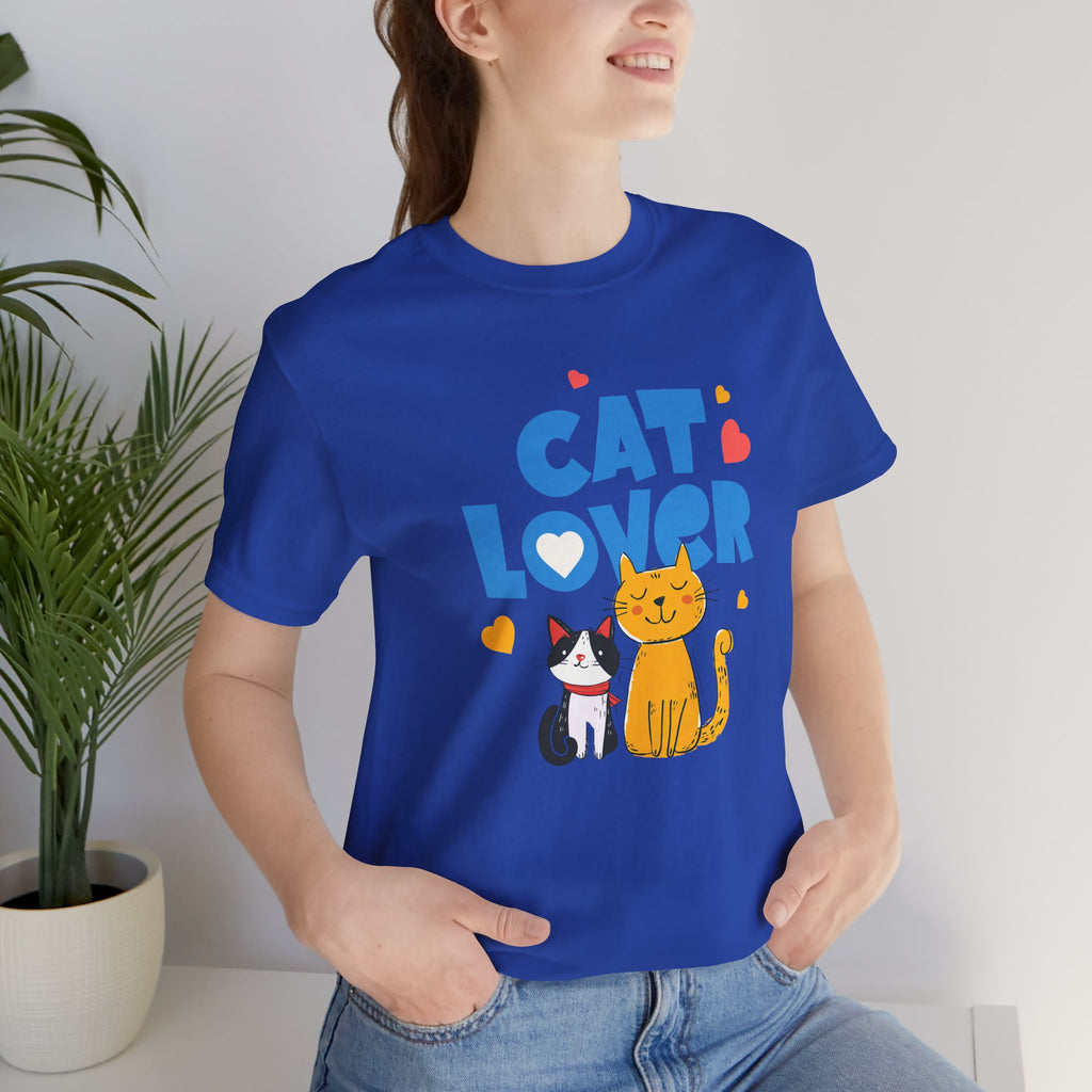 Cat Lover T-Shirt — Cute Cartoon Cats Graphic Tee