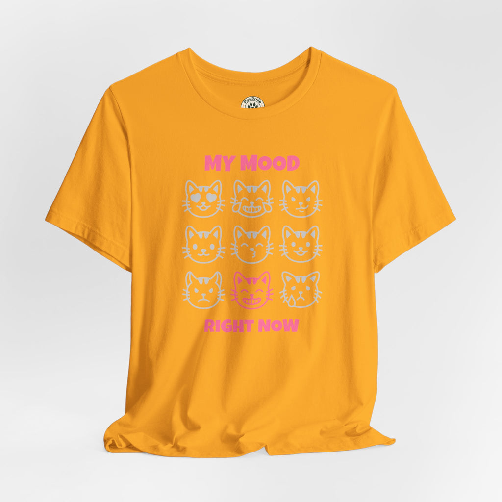 My Mood Right Now Cat Graphic Tee