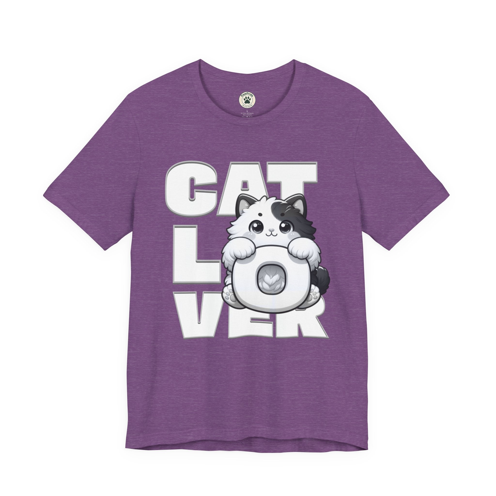 Cat Lover T‑Shirt — Cute Kitten Donut Graphic Tee for Cat Fans