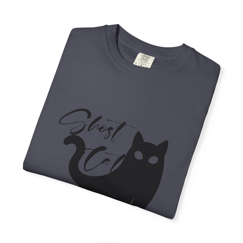 Ghost Cat T-Shirt — Cute Spooky Cat Graphic Tee