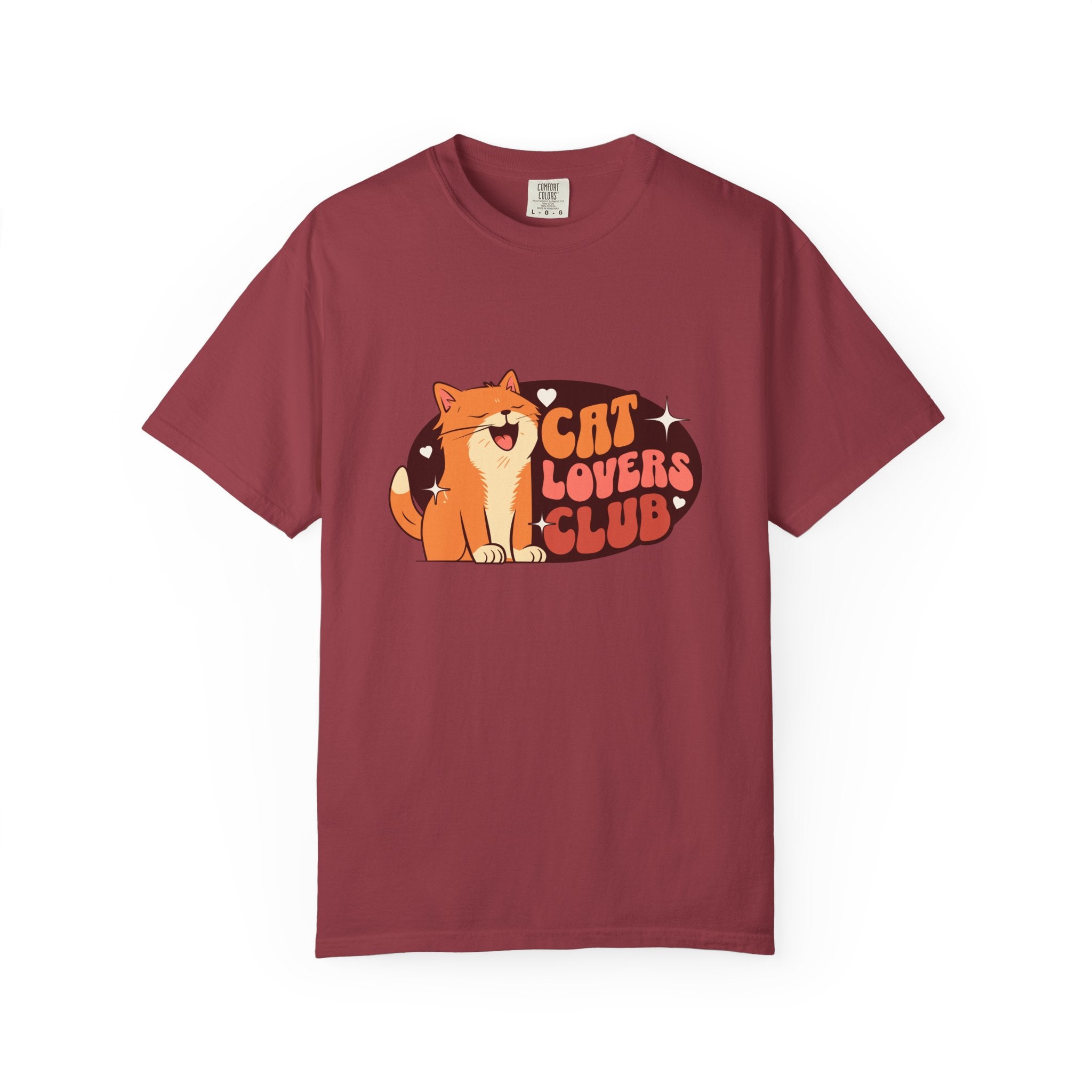 Cat Lovers Club T-Shirt — Cute Retro Cat Graphic Tee