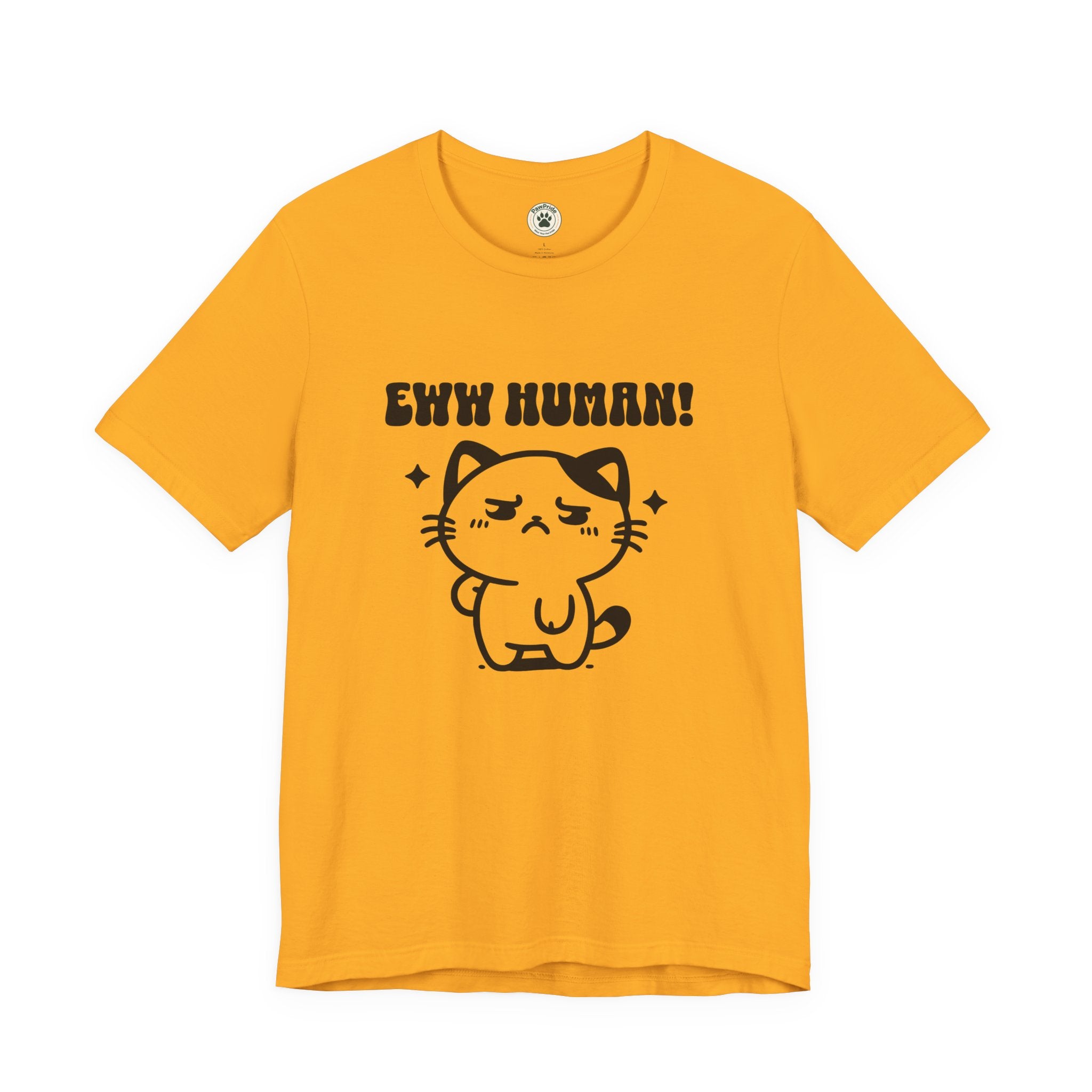 Eww Human! Cute Grumpy Cat Tee