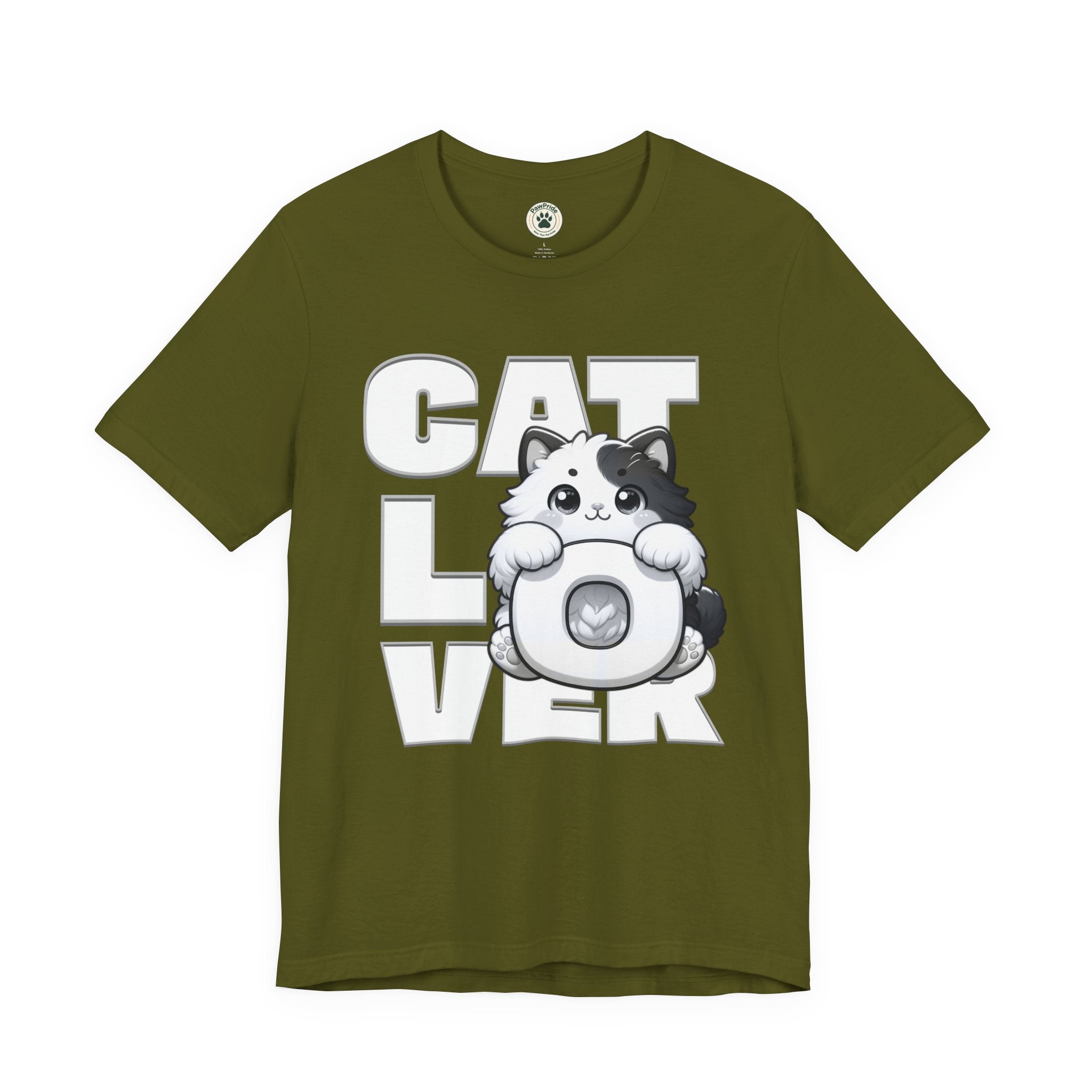 Cat Lover T‑Shirt — Cute Kitten Donut Graphic Tee for Cat Fans