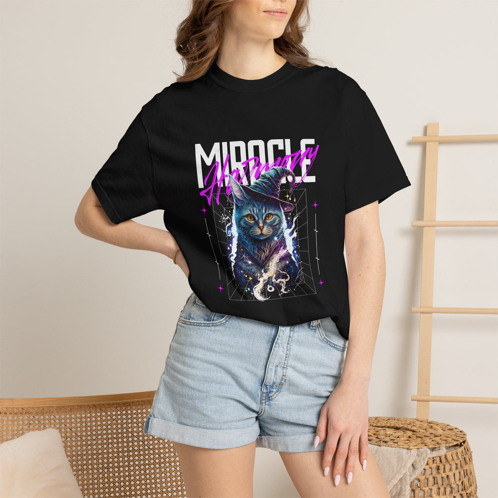 Miracle Mystic Owl T-Shirt — Neon Retro Graphic Tee