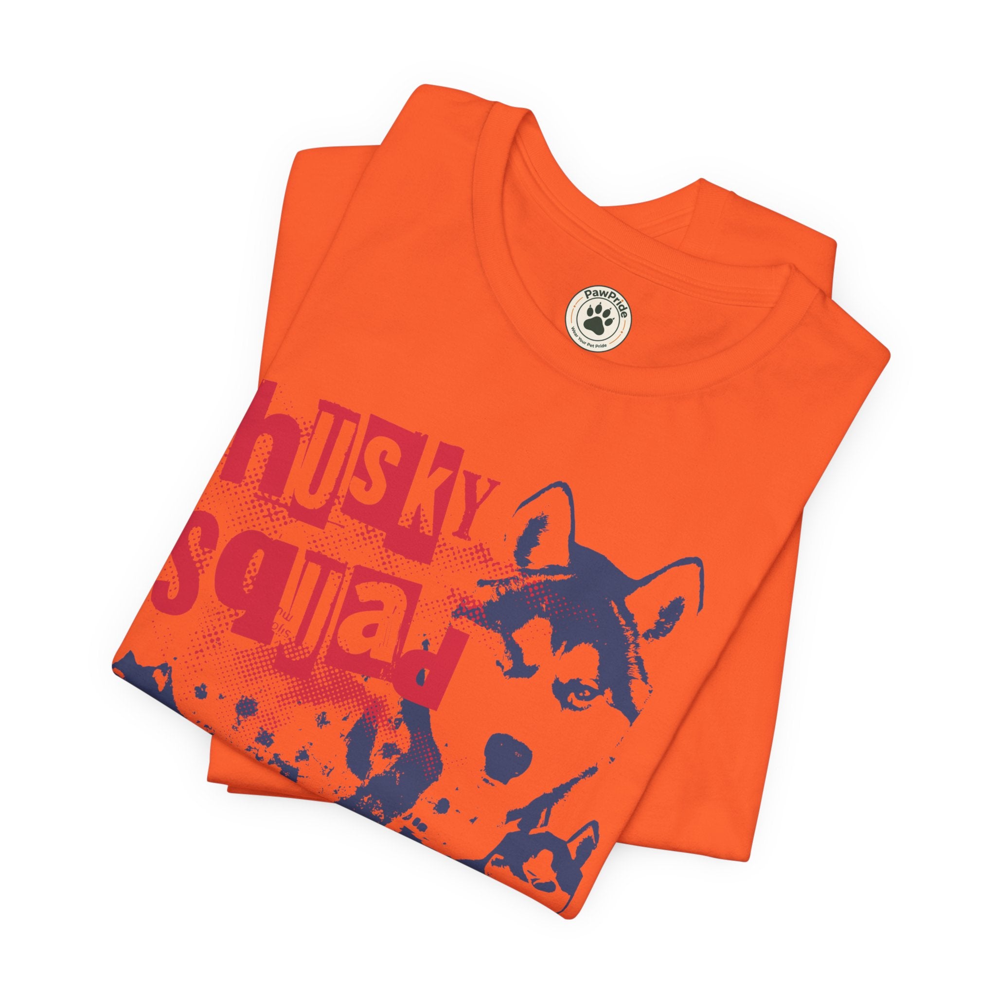 Husky Squad Tee — Wild and Free Siberian Husky Graphic T-Shirt