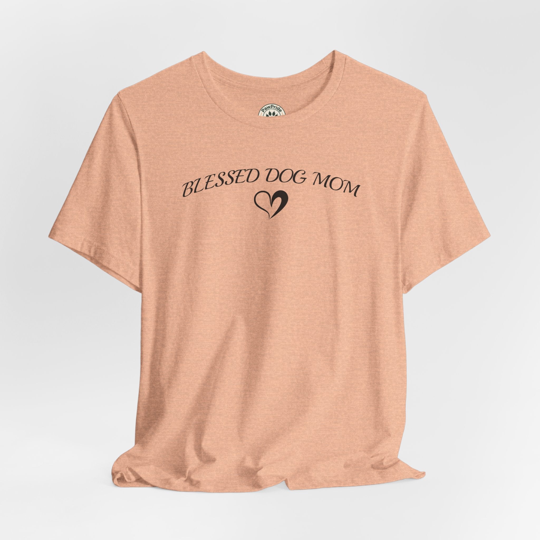 Blessed Dog Mom Tee — Women's Dog Mom Shirt with Heart