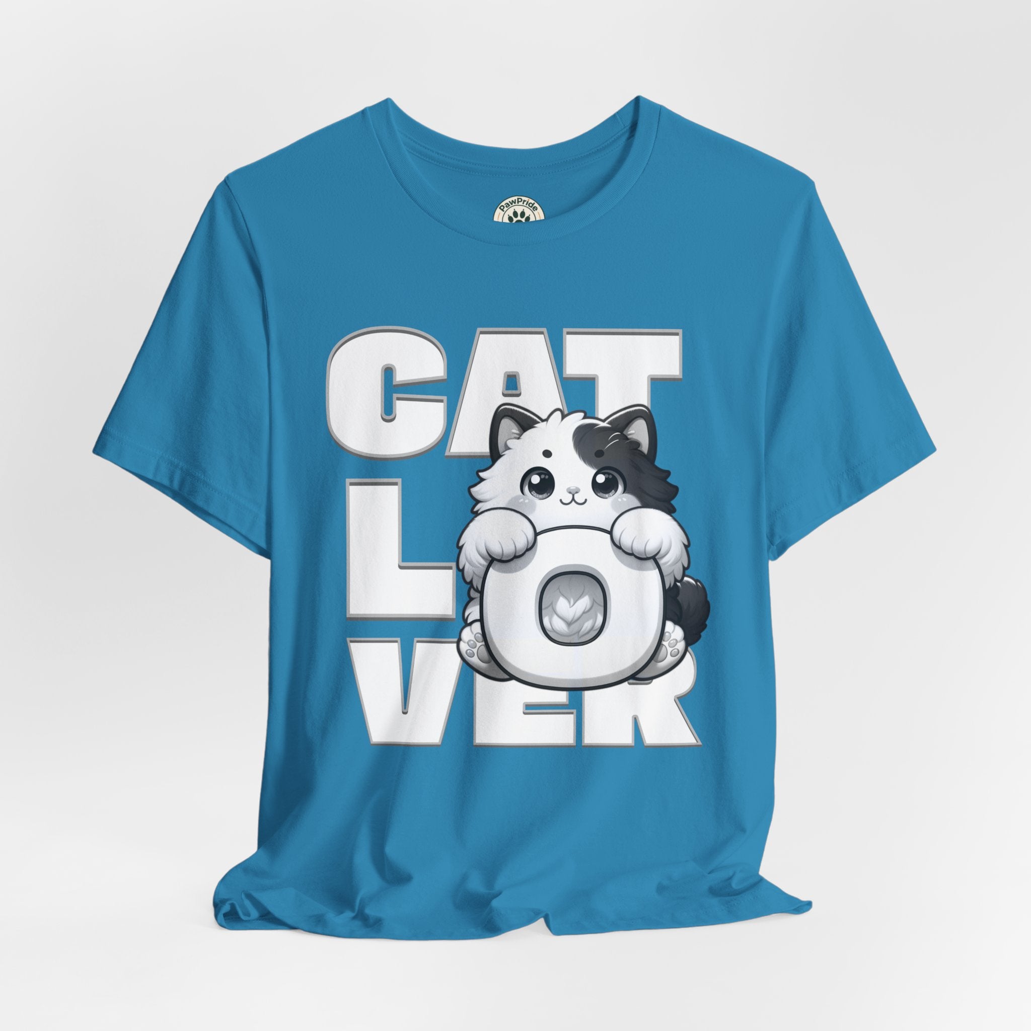 Cat Lover T‑Shirt — Cute Kitten Donut Graphic Tee for Cat Fans