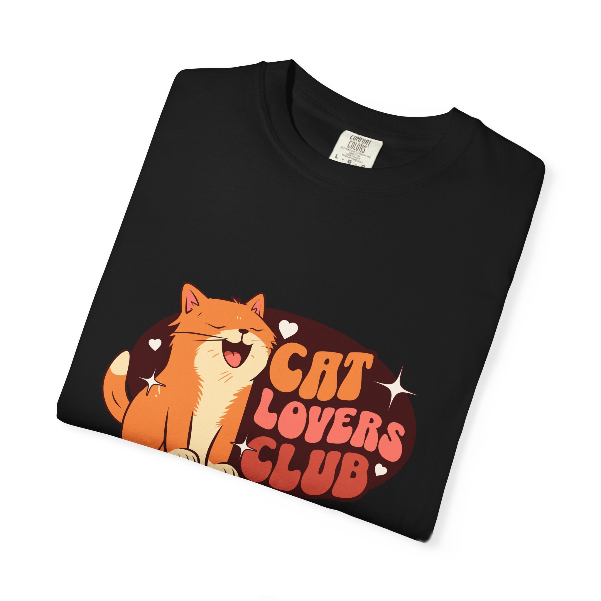 Cat Lovers Club T-Shirt — Cute Retro Cat Graphic Tee