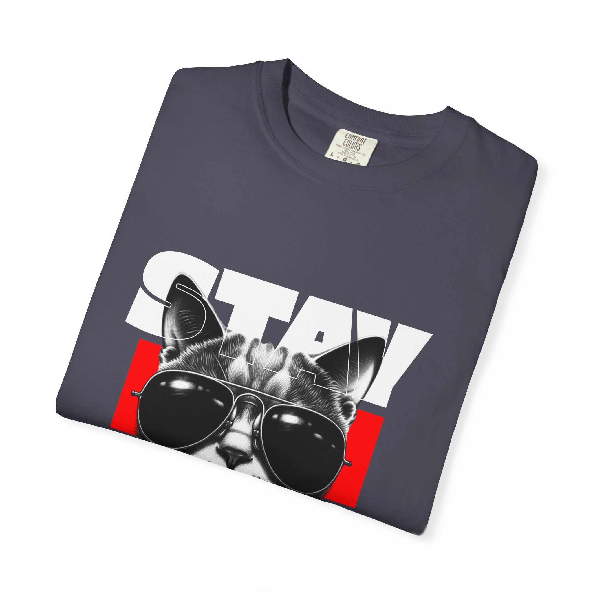 Stay Cool Cat T-Shirt — Retro Sunglasses Graphic Tee