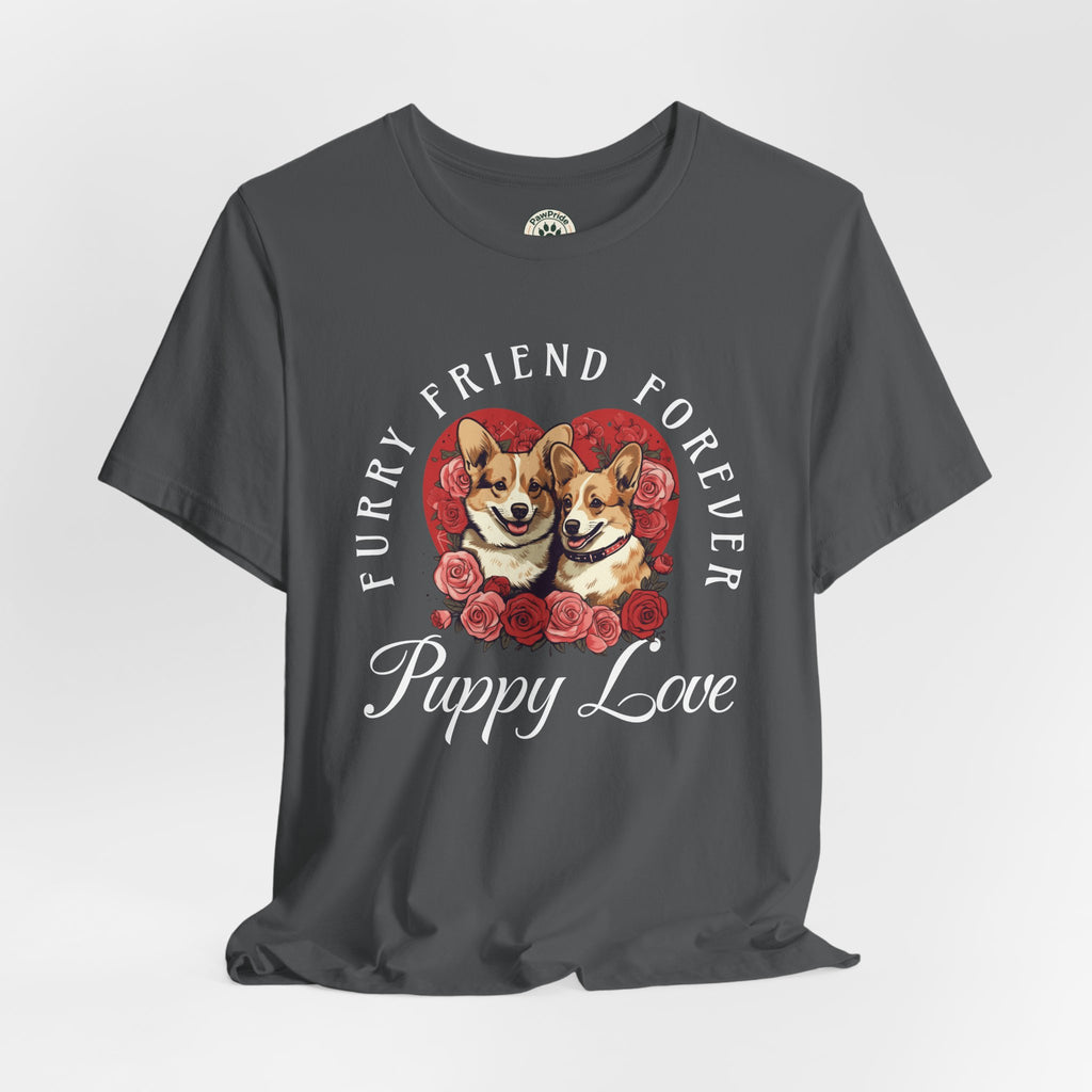 Puppy Love T-Shirt — "Furry Friend Forever" Corgi Tee