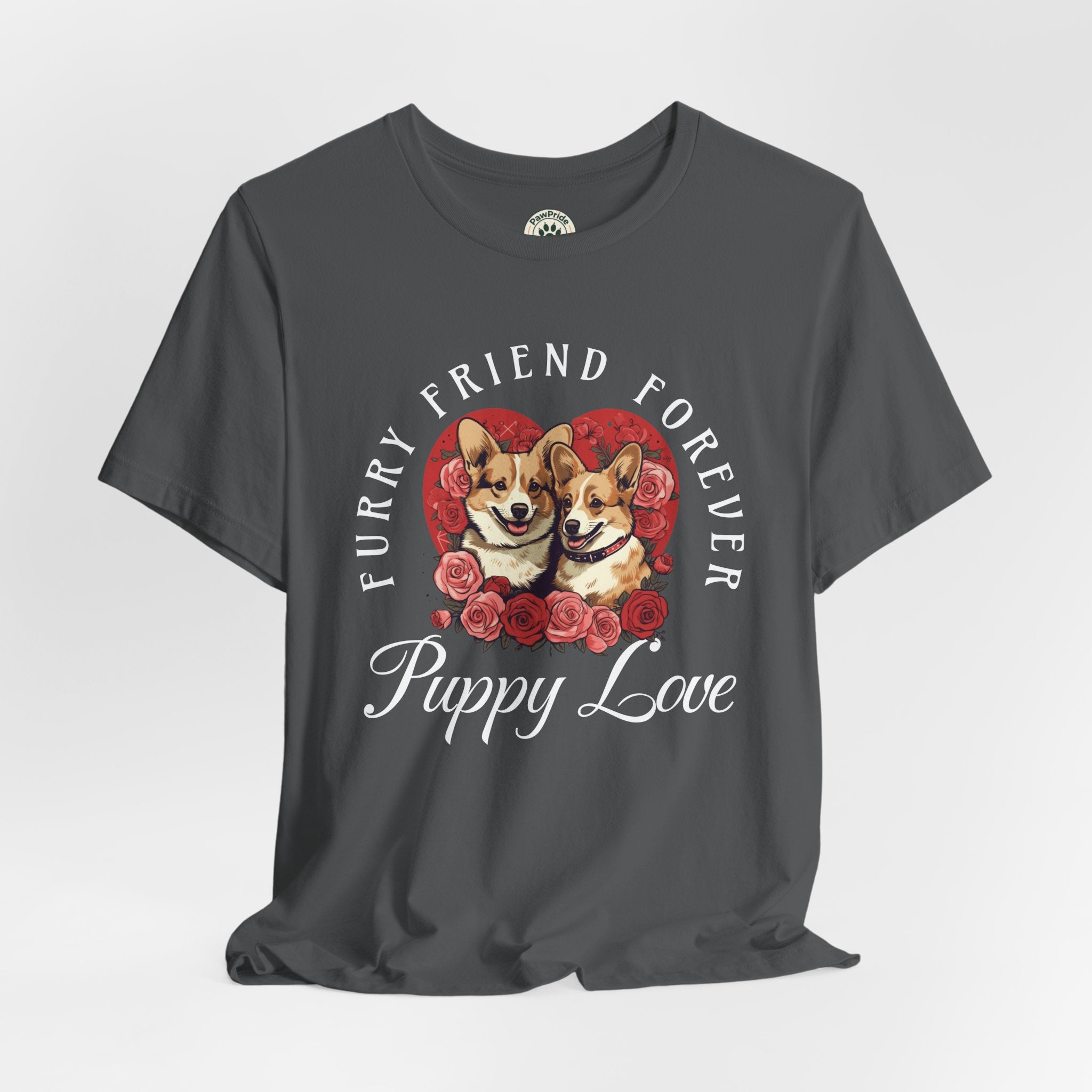 Puppy Love T-Shirt — "Furry Friend Forever" Corgi Tee