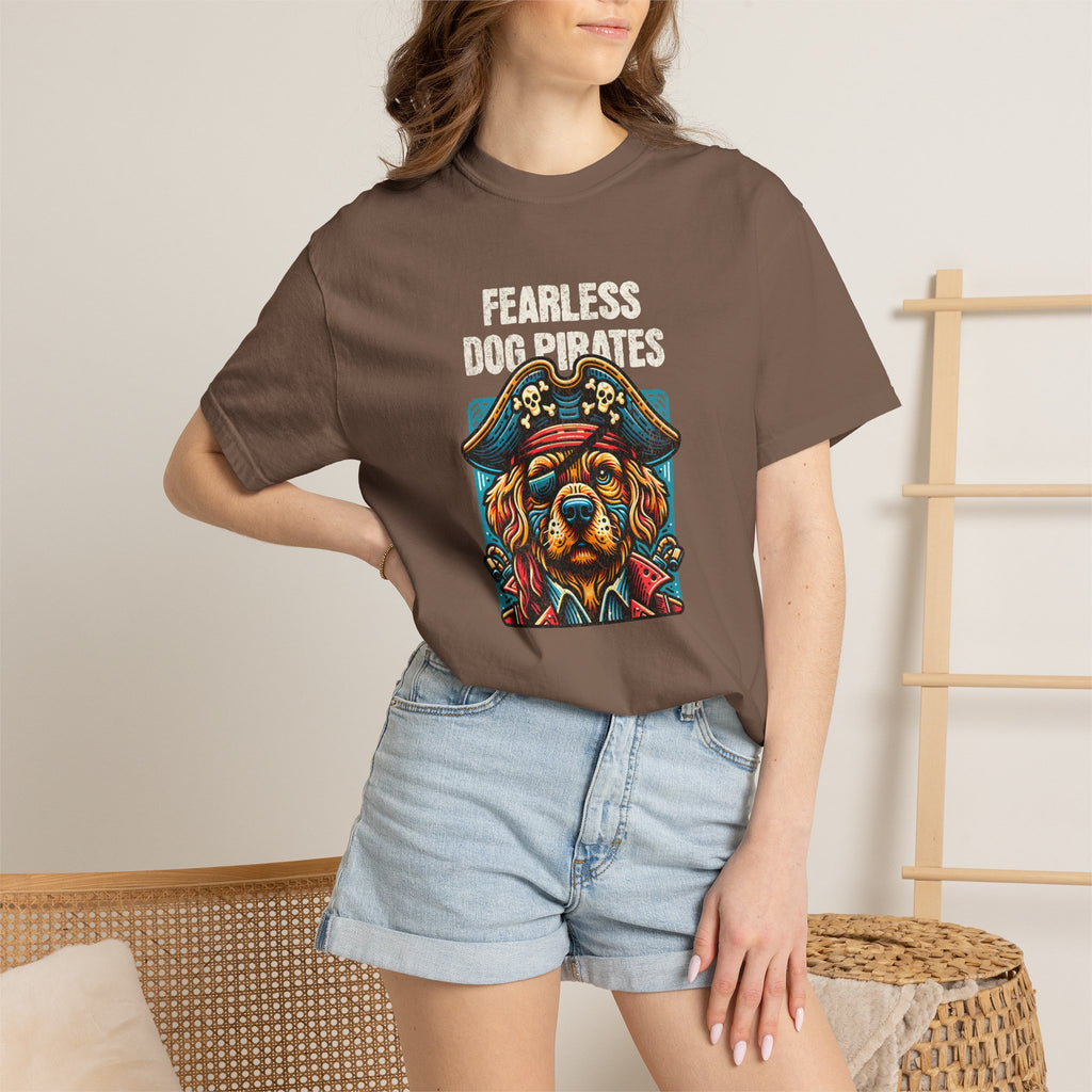 Fearless Dog Pirates T-Shirt — Pirate Dog Graphic Tee