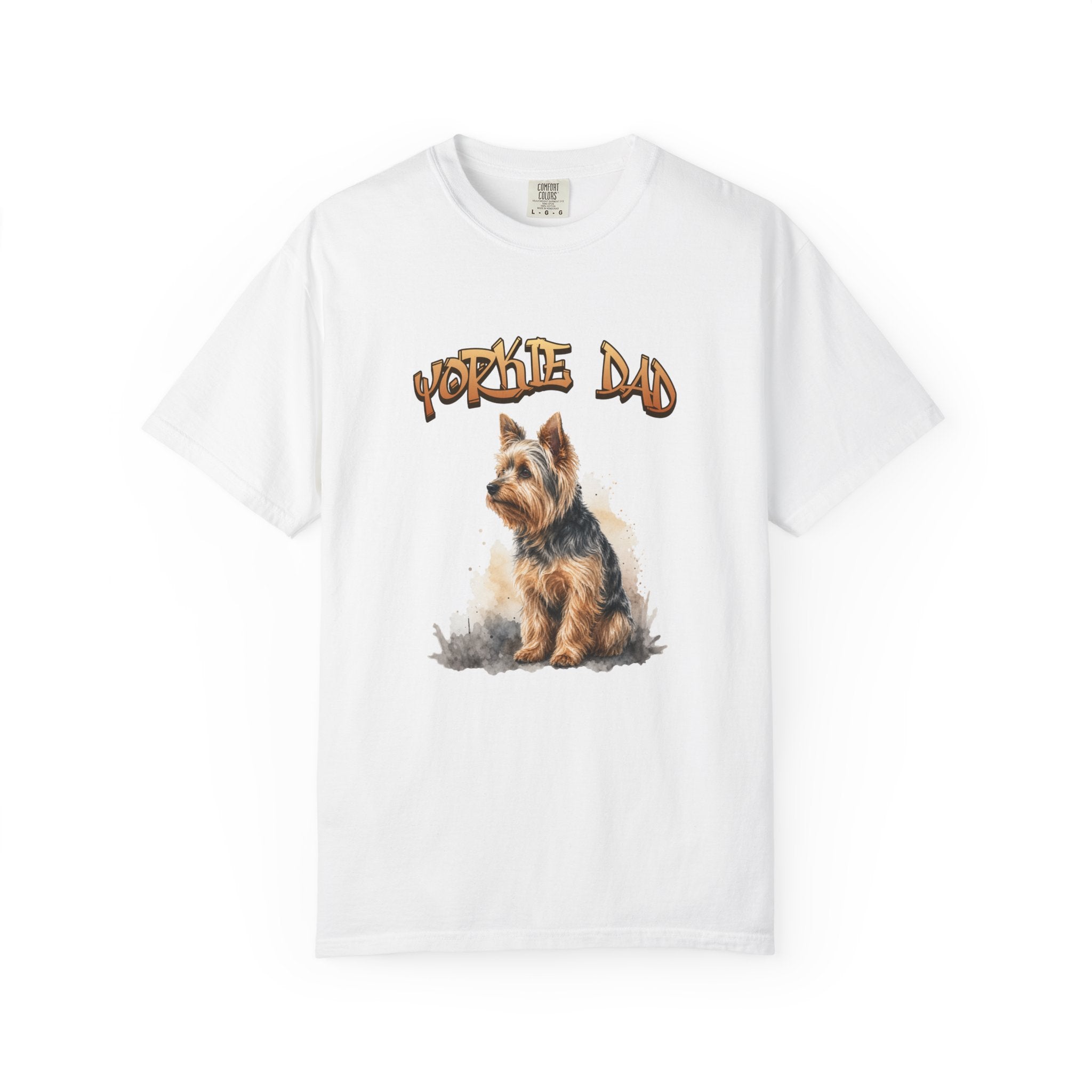 Yorkie Dad T-Shirt — Cute Yorkshire Terrier Dad Tee