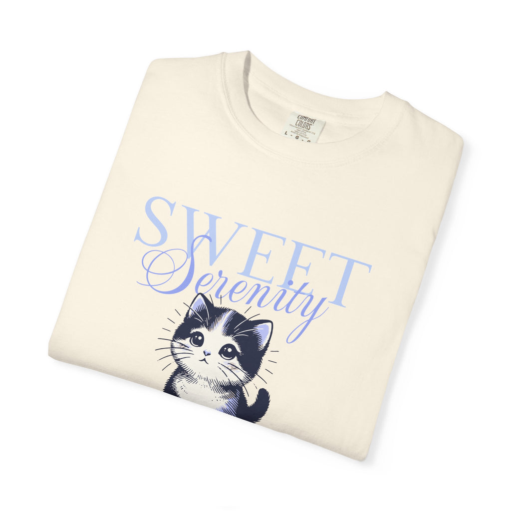 Sweet Scently Cat T‑Shirt — Cute Vintage Kitten Graphic Tee