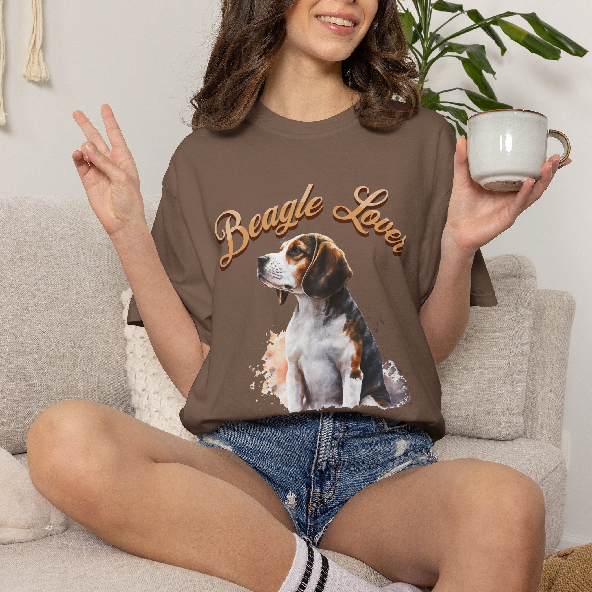 Beagle Lover T-Shirt — Vintage Dog Graphic Tee