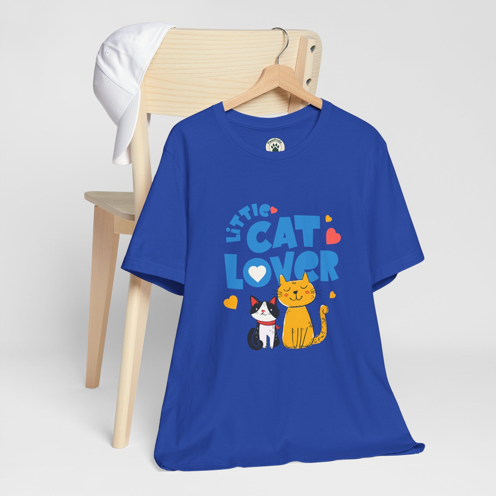 Little Cat Lover T-Shirt — Cute Cat Graphic Tee for Kids & Cat Moms
